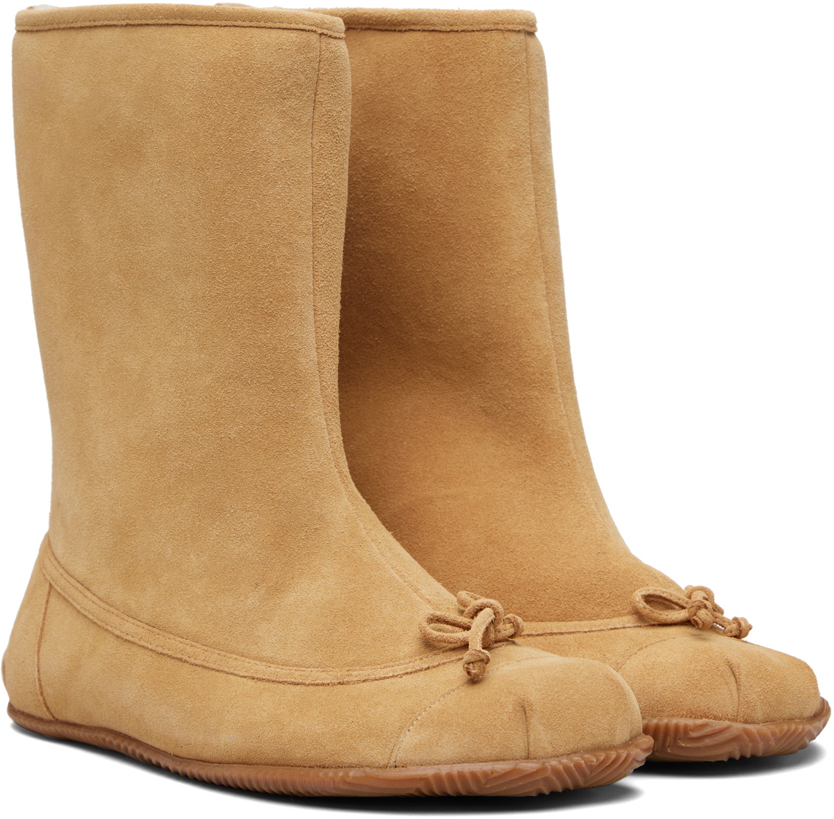 ABRA Tan Tall Baby Boots