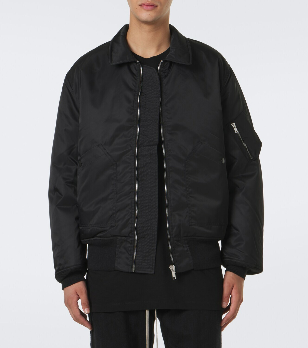 Rick Owens DRKSHDW Flyers twill blouson jacket