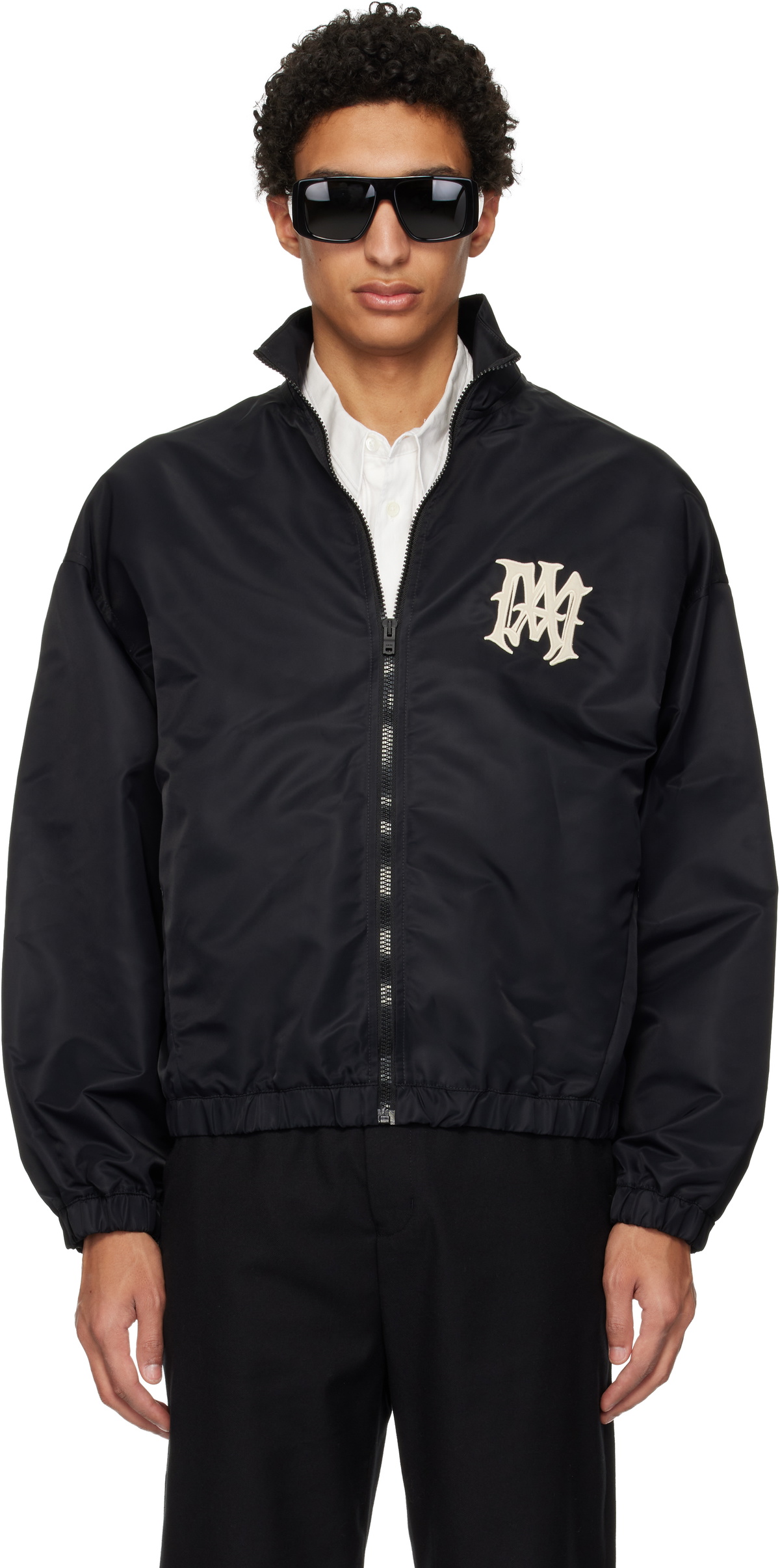 AMIRI Men's Corduroy Teddy Jacket in Black Amiri