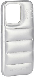 Urban Sophistication Silver Limited Edition 'The Puffer' iPhone 13 Pro Case
