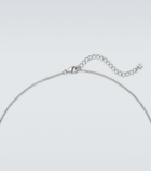 Mateo Sterling silver pendant necklace with malachite