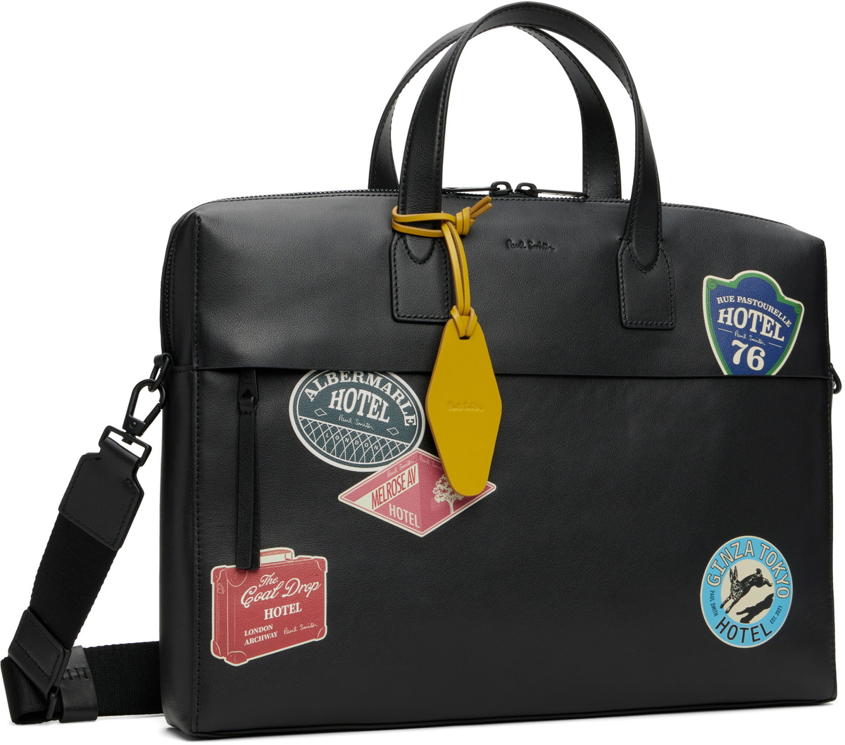 Paul Smith Black Folio Briefcase