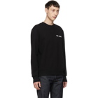 Rag and Bone Black Yin Yang Sweatshirt