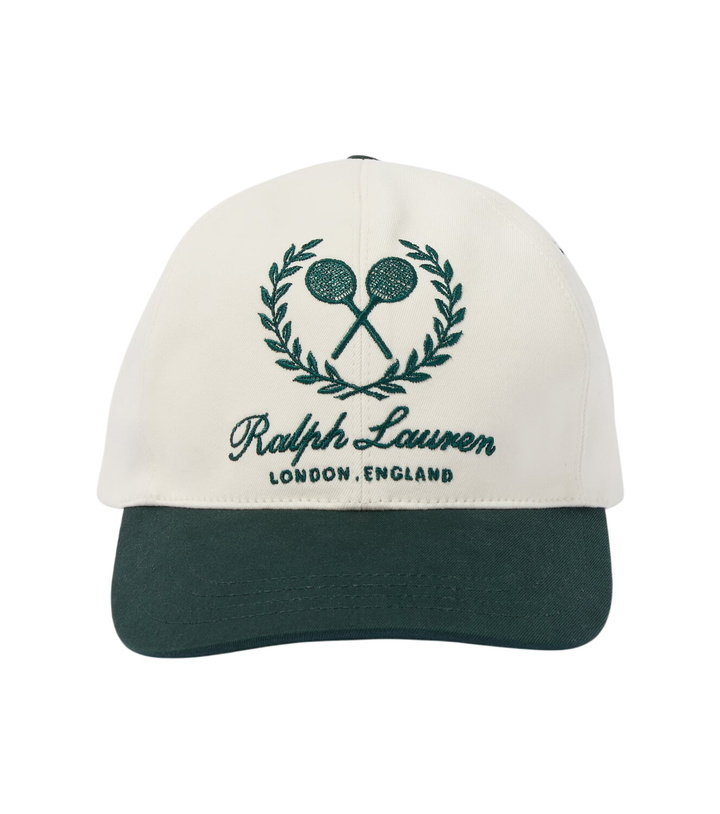 Photo: Ralph Lauren Purple Label Embroidered twill baseball cap
