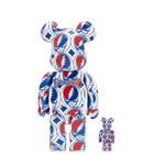 Medicom Grateful Dead (Steal Your Face) Be@rbrick in Multi 100%/400%