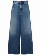 WEEKEND MAX MARA Abitata High Rise Denim Wide Jeans