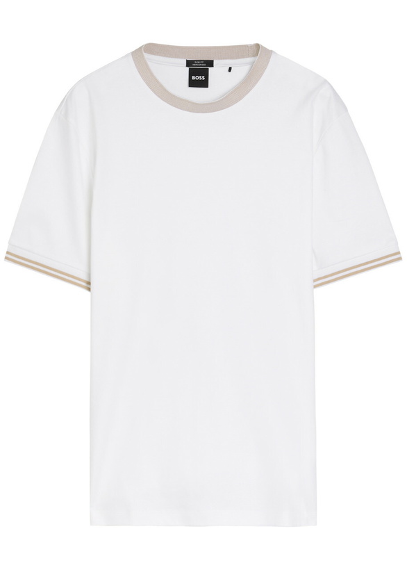 Photo: Boss Tessler Cotton T-shirt White