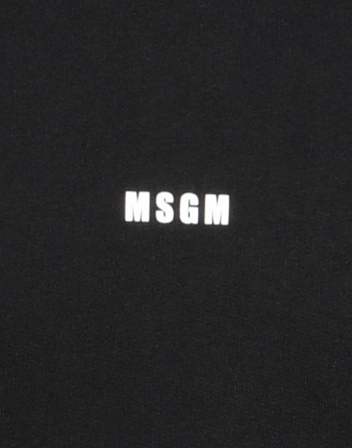 Msgm Mens Sweatshirt in Black
