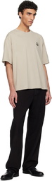 Maison Kitsuné Off-White Bold Fox Head Patch Oversize T-shirt