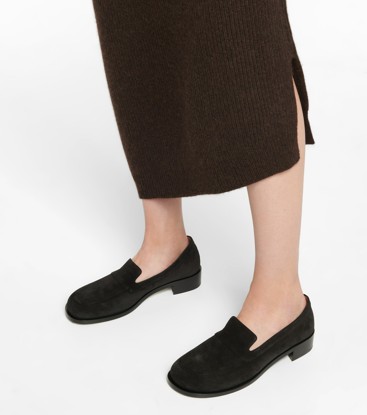 The Row Garcon suede loafers The Row