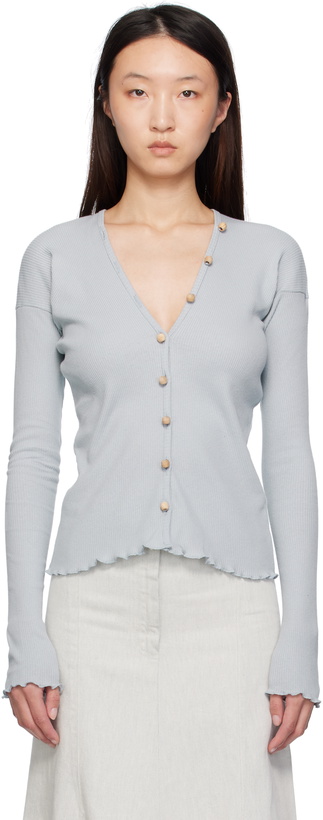 Photo: Baserange Blue Tav Cardigan
