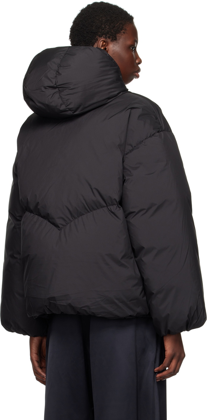 Studio Nicholson Black Dana Down Jacket Studio Nicholson