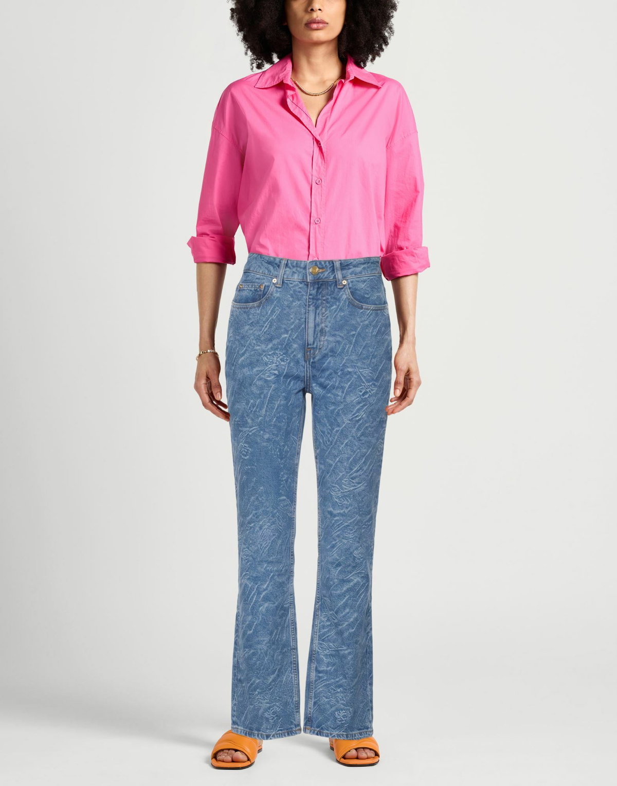 Ganni Womens Jeans in Blue