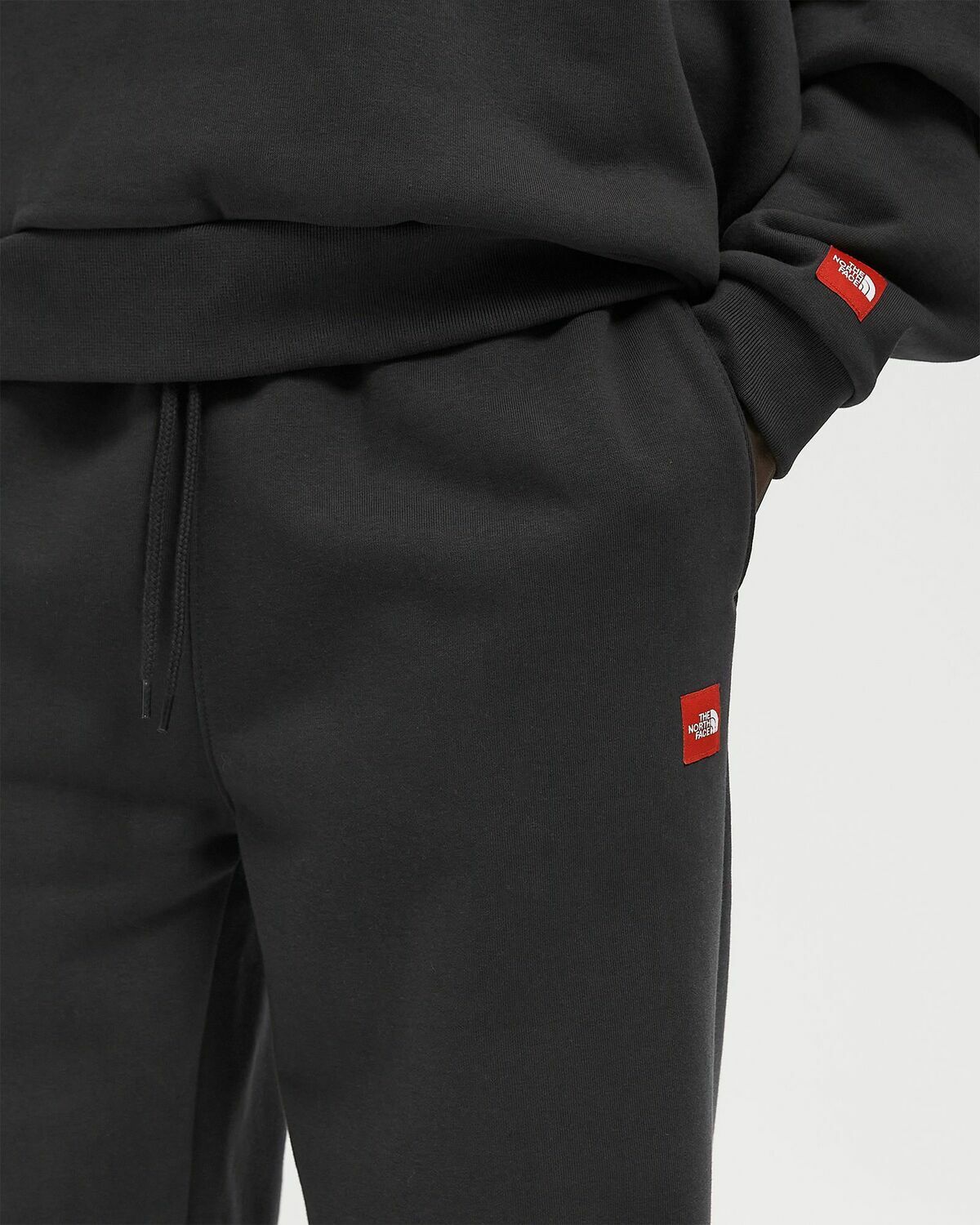 The North Face TNF Red Box Sweatpants Black Men