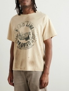 Gallery Dept. - Rush Printed Cotton-Jersey T-Shirt - Neutrals