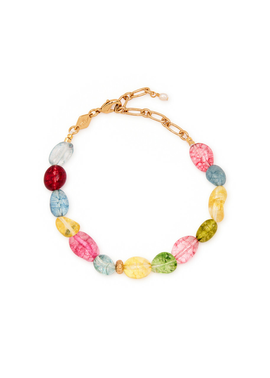 Anni LU Tropicana 18kt Gold-plated Bracelet - Multicoloured - One Size