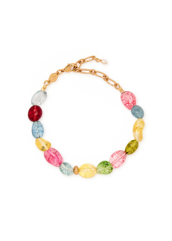 Photo: Anni LU Tropicana 18kt Gold-plated Bracelet - Multicoloured - One Size