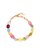 Anni LU Tropicana 18kt Gold-plated Bracelet - Multicoloured - One Size