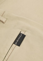 7 For All Mankind Slimmy Tapered-leg Cotton-blend Chino Trousers Sand