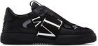 Valentino Garavani Black VL7N Low-Top Sneakers