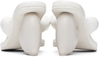 YUME YUME White Love Mule Sandals
