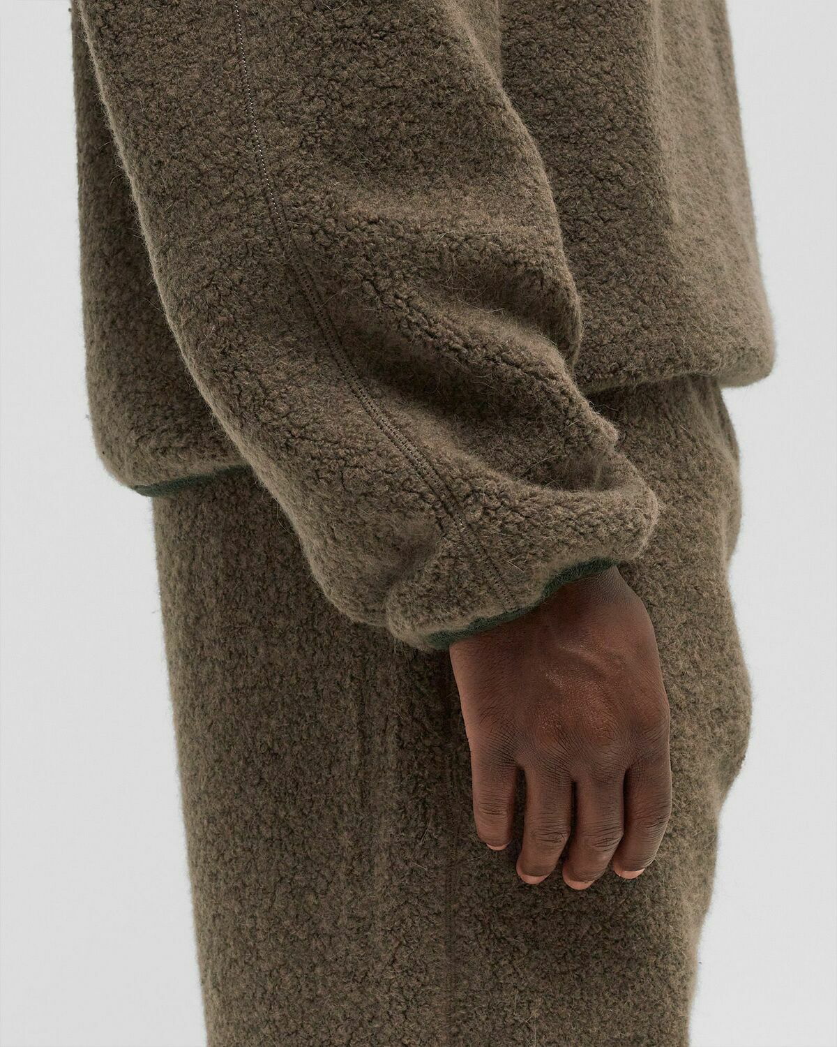 Thisisneverthat X GORETEX WINDSTOPPER Wool Fleece Crewneck