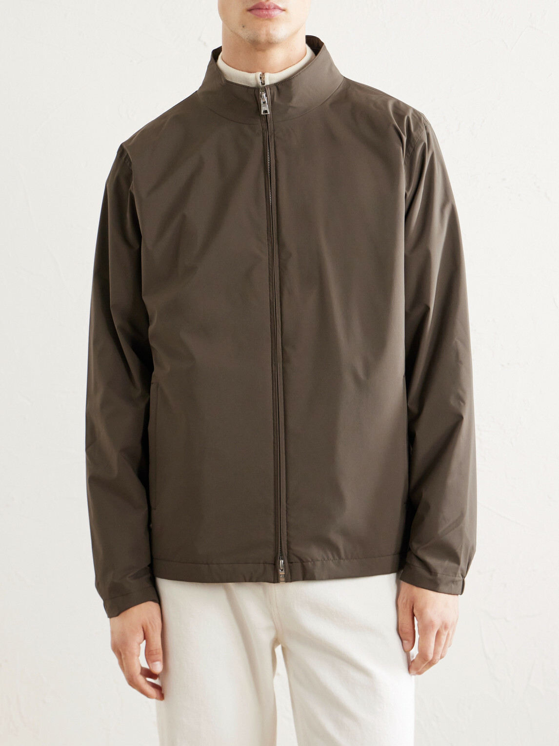 Peter Millar - Ryder Recycled-Shell Jacket - Brown