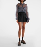 Clergerie Bahati leather platform loafers