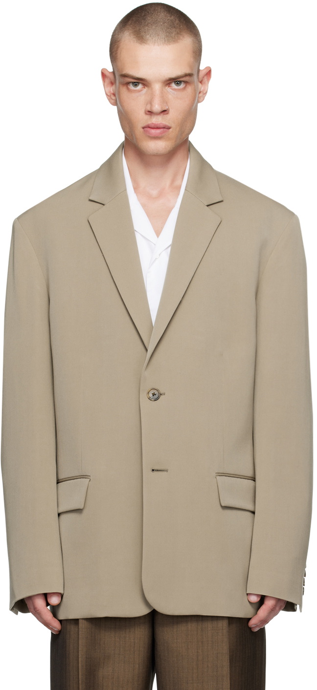 THE ROW ELIGIO JACKET テーラードジャケット The Row Taupe Eligio Blazer The Row