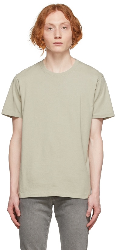 Photo: Frame Khaki Logo T-Shirt