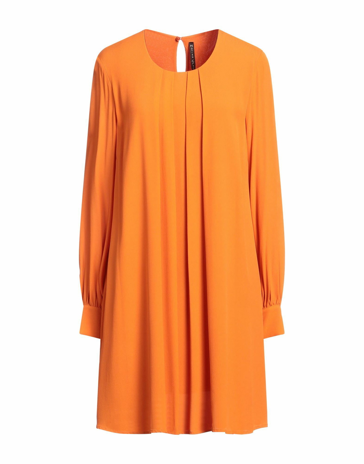 Manila Grace Womens Mini dress in Orange