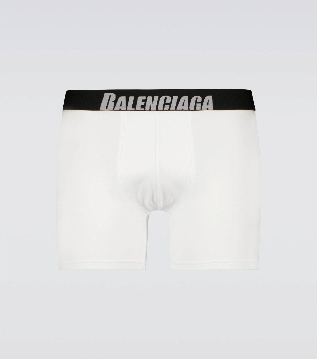 Balenciaga - Logo cotton-blend boxer briefs Balenciaga