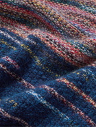Missoni - Space-Dyed Wool-Blend Sweater - Blue