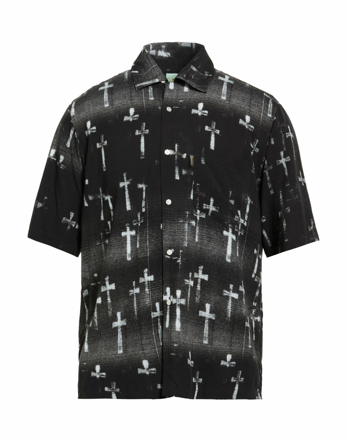 Aries Mens Shirt in Black