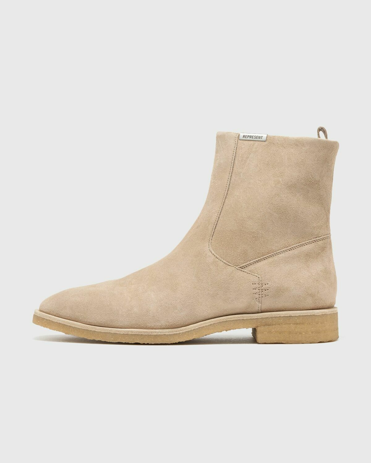 Represent CREPE CHELSEA BOOT Beige Men
