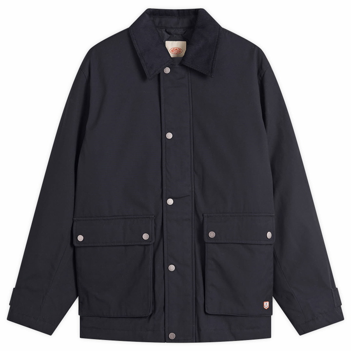 Photo: Armor-Lux Men's Quilted Work Jacket in Rich Navy