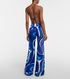 Pucci - Sequined halterneck top