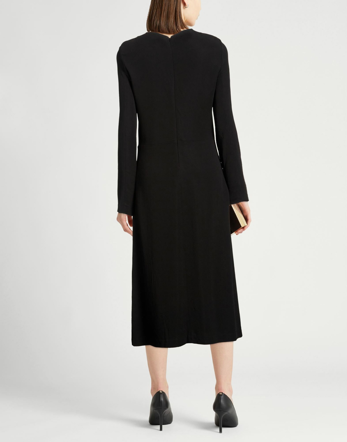 Jucca Womens Midi dress in Black