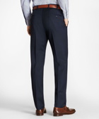 Brooks Brothers Men's Regent Fit Saxxon Wool Bead Stripe 1818 Suit | Navy