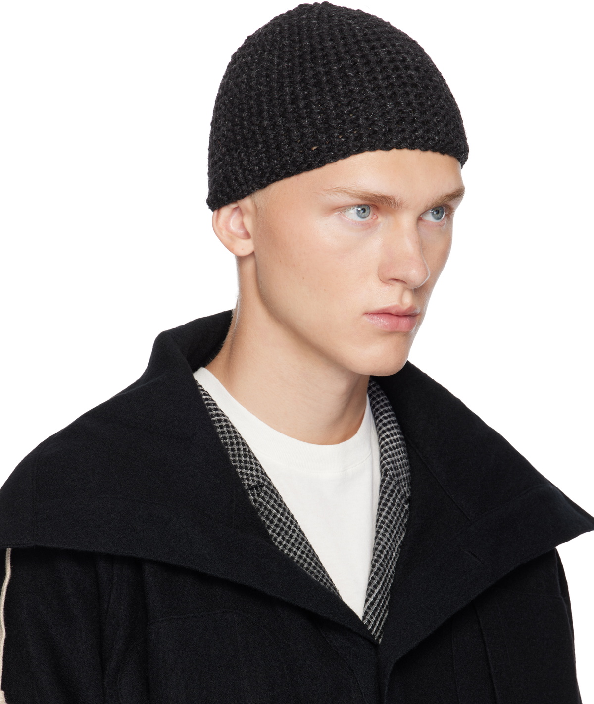 Jan-Jan Van Essche Black #7 Beanie