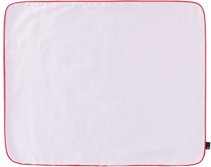 Photo: HAY Purple & Orange Outline Pillow Case