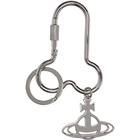 Vivienne Westwood Silver Penis Carabiner Keyring