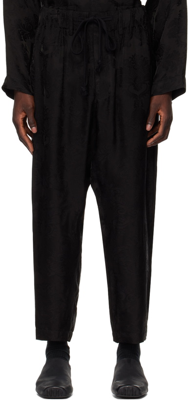 Photo: UMA WANG Black Pigiama Trousers