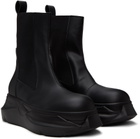 Rick Owens DRKSHDW Black Beatle Abstract Boots
