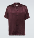 Saint Laurent - Short-sleeved silk shirt