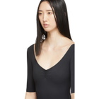 Ernest Leoty Black Isaure Bodysuit