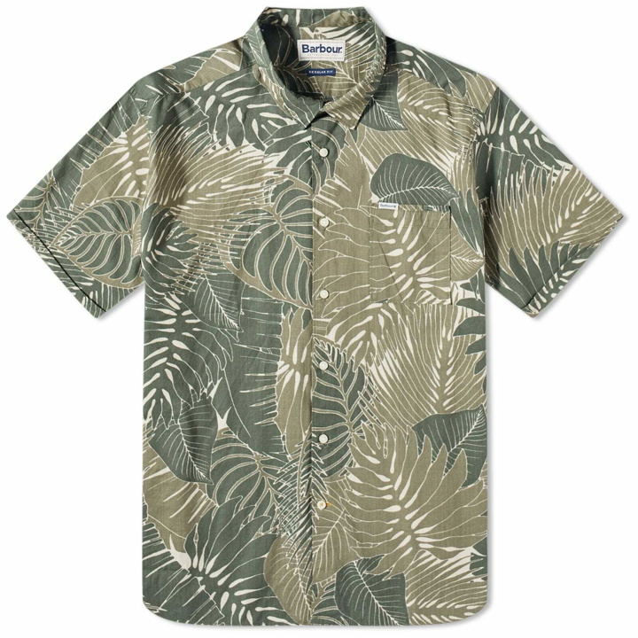 Photo: Barbour Men's Cornwall Short Sleeve Summer Shirt in Olive