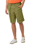 MC2 Saint Barth Man Military Green Bermuda With Side Pockets