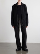 Rick Owens - Brad Virgin Wool Zip-up Jacket - Black