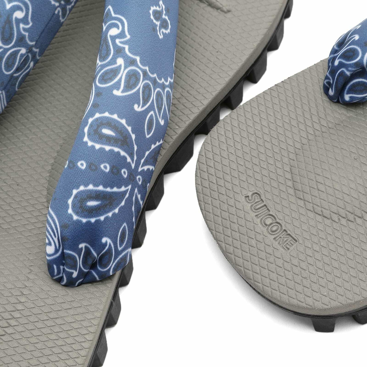 Suicoke Gta Pt05 Flip Flops in Navy/Grey Suicoke